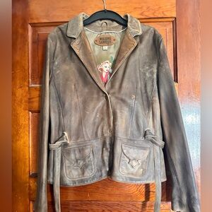 Vintage Wilsons Leather coat.